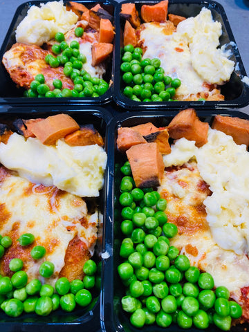 Chicken Parmigiana with Veggies- frozen